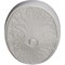 Ekena Millwork Madrid Ceiling Medallion, Hand-Painted Ultra Pure White, 24 3/4"W x 12 1/2"H x 1 3/4"P CM24X12MAUWF - alternate 3